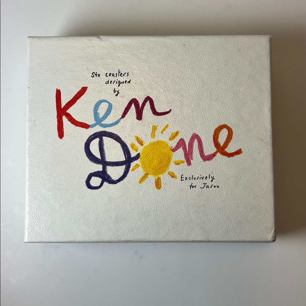 Ken Done Vintage Australian Animals Coasters Set of Six